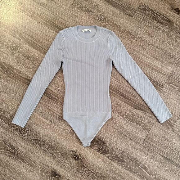 Abercrombie & Fitch Ribbed Knit Blodysuit - Picture 1 of 7